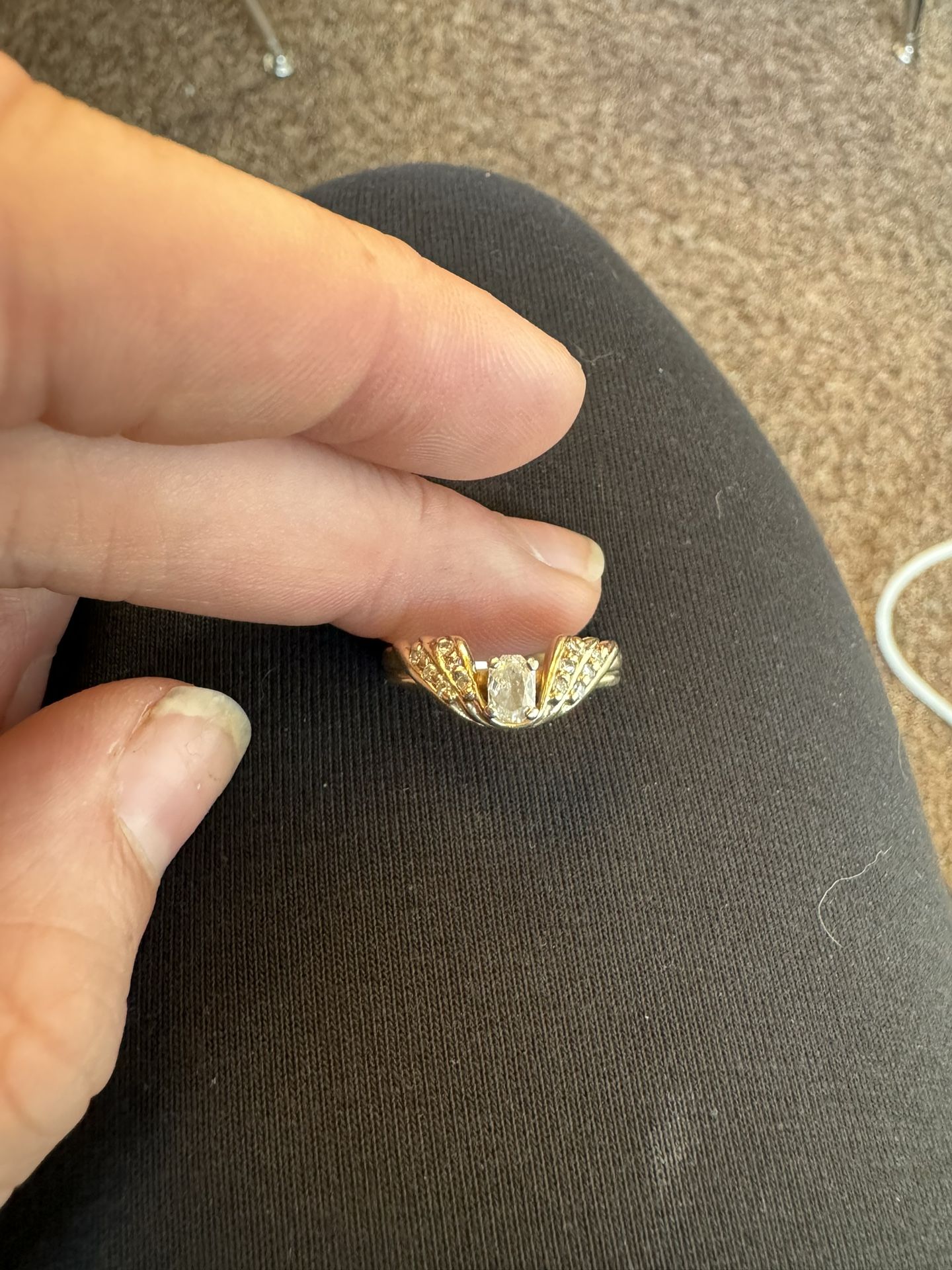 Size 8 Gold Ring