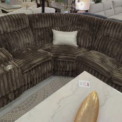 🤎 Supper Comfortable Recliner Sectional 🤎