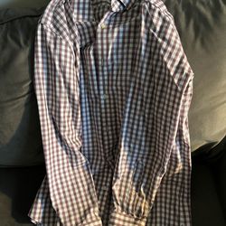 Mens Button Up Shirt Medium