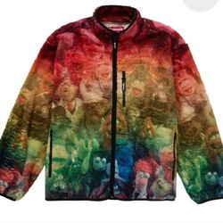 Supreme Muppets Fleece Jacket Size LARGE SS24 