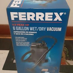 New 6 Gallon Wet And Dry Vacuum 