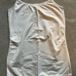 White spaghetti strap top