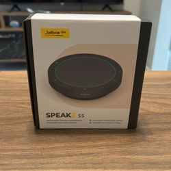 Jabra Speak2 55 Wireless Bluetooth Speakerphone – Portable Speaker with 4 Noise-Cancelling