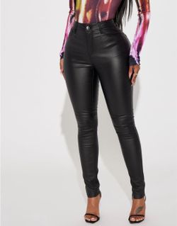 Fashion Nova High Rise Black Pants