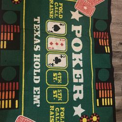 Poker Mat