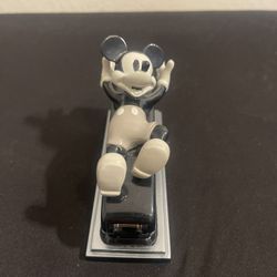Vintage Disney Black And White Mickey Mouse Stapler 