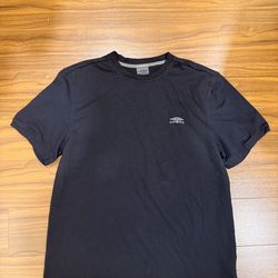 Umbro Black Logo T-shirt Mens Large
