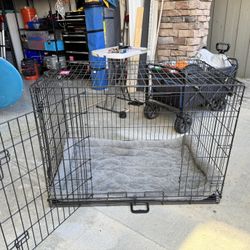 Large Foldable Dog Crate. 