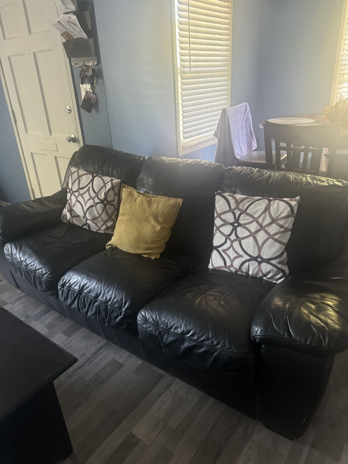 Black Leather couch