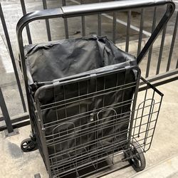 VEVOR folding shopping cart