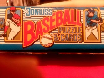 1989 Factory Set Of Donruss Baseball With Puzzle Cards