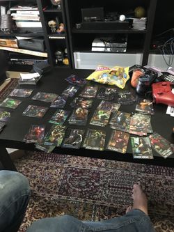 Injustice playing cards holo and common.