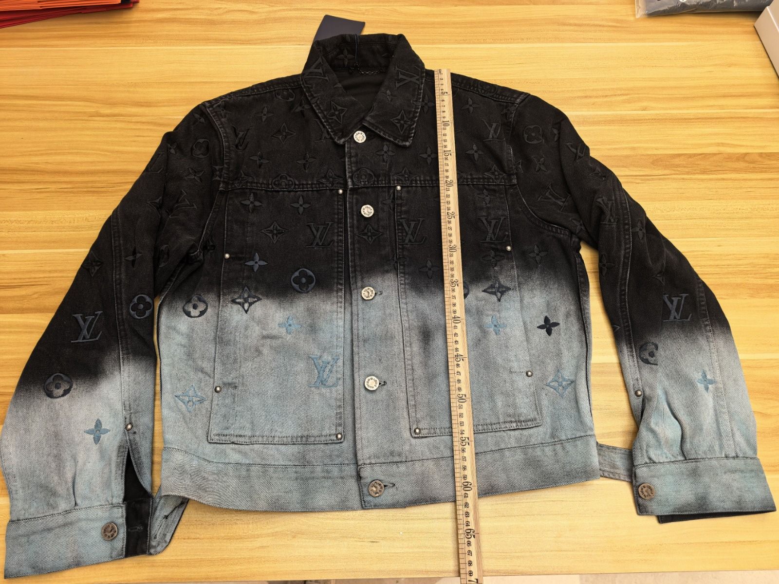 Louis Vuitton brand jeans jacket