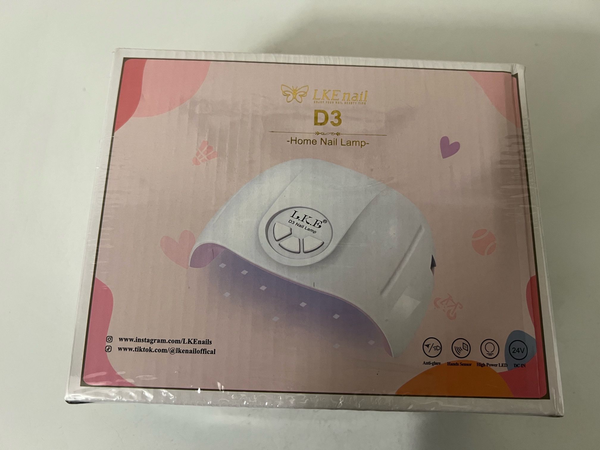 LKE D3 Home Nail Lamp