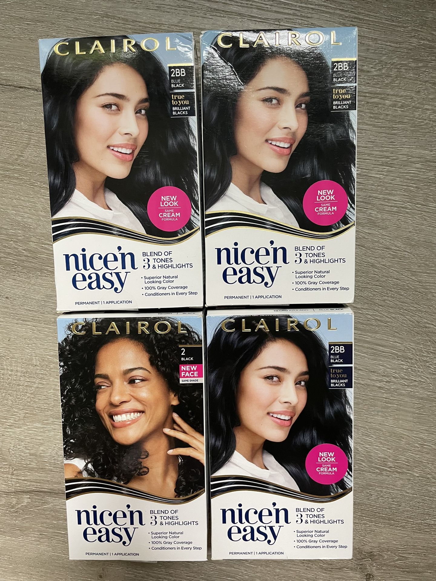 Clariol Hair Dye Color black 4x