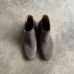 Clarks Chelsea Boots Size 11 Men Beige Chukka Shoes