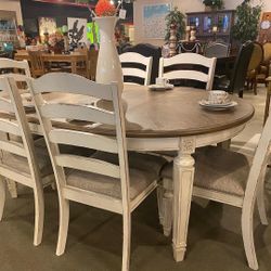 Dining Set In Stock For Immediate Delivery 