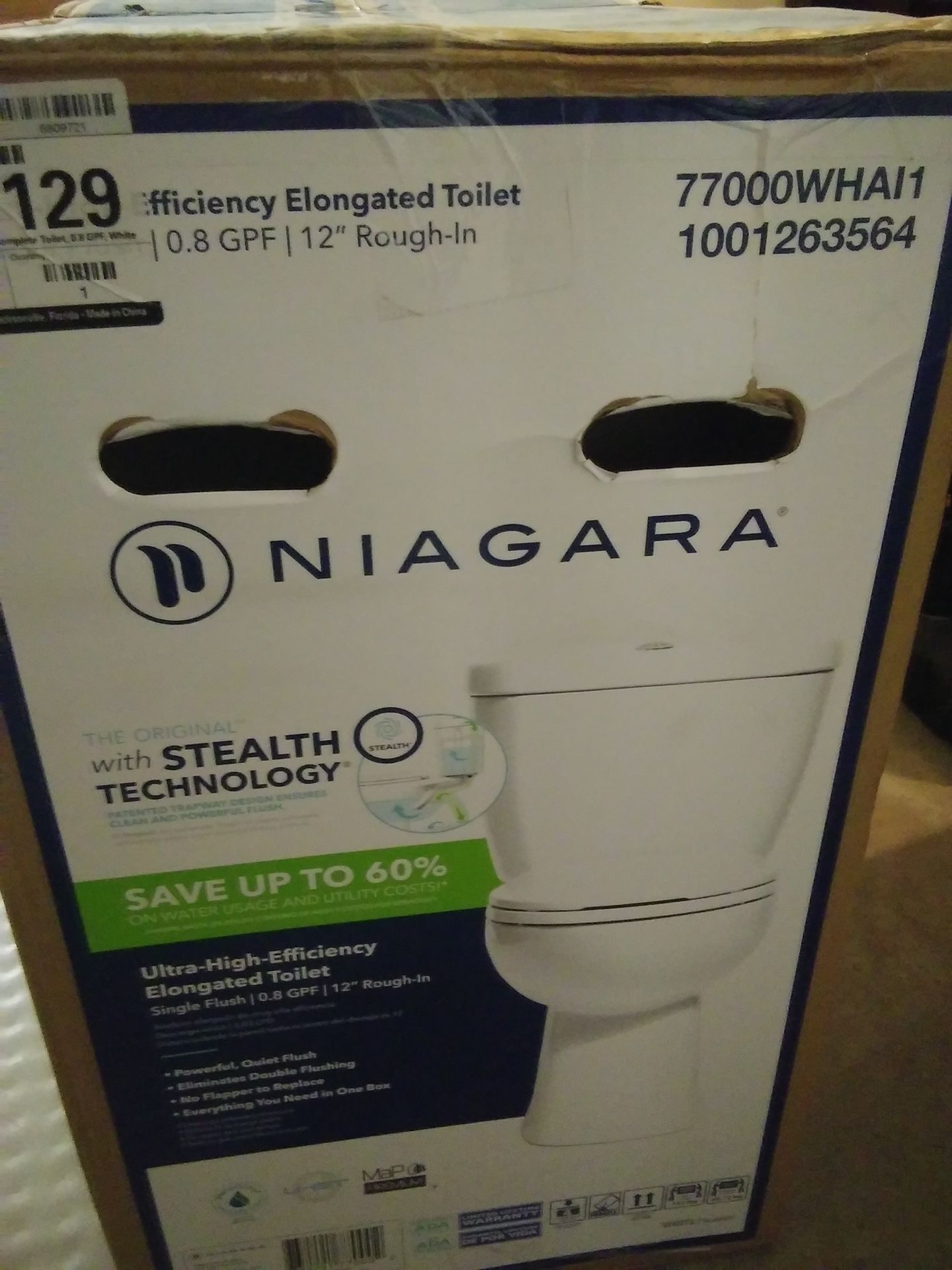 Brand new Niagara stealth toilet still in box never open $150