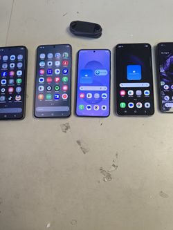 Samsung s25 fe$259 Samsung s25 $269 Samsung s23 fe $169 Google pixel 8 $145. Samsung a 17 $75. Samsung a16 $79 Tmobile all 128 gb