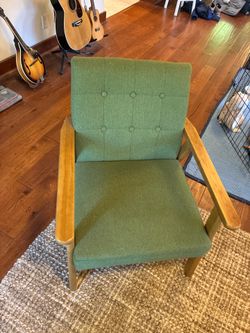 Green Accent Chair