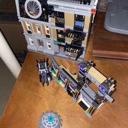 Lego Marvel Infinity War Sanctum And Corvus Glaive Thresher Attack