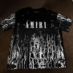 Amiri shirt black and white
