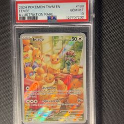 Pokemon: Eevee Psa 10 Twilight masquerade 
