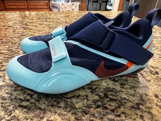 Nike SuperRep Cycle (BLUE VOID/TOTAL ORANGE-COPA) Men’s Size 12 CW2191-484