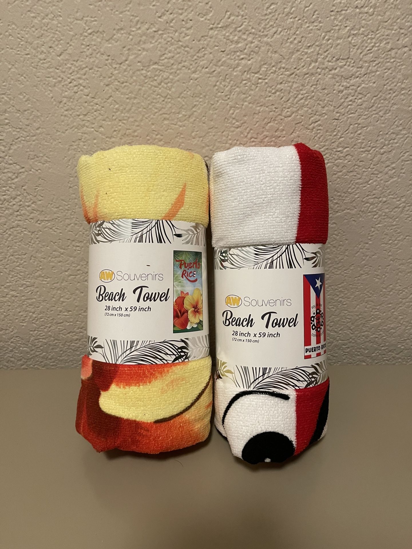 Puerto Rico souvenir towels