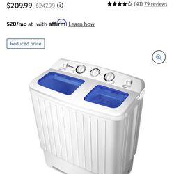 CostWay Compact Washer Dryer