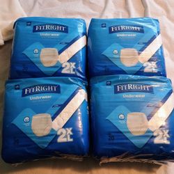 Adult Incontinence Underwear- 2XL