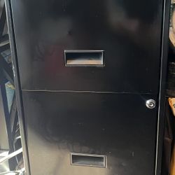 File Cabinet Black