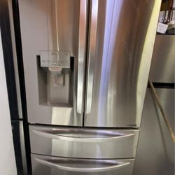 🍂REFRIGERATOR LG 4 DOORS🍂✔️STAINLESS STEEL✔️🆓️FREE DELIVERY🆓️