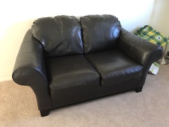 Leather couch