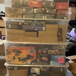 Transformers Large 120+ Figures  Lot Optimus Megatron Soundwave Etc 