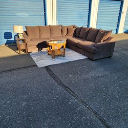 Down Feathered Sectional Sofa FREE DELIVERY