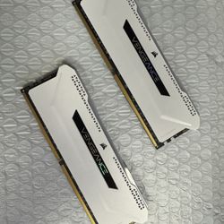 Corsair Vengeance RGB 32gb White DDR4