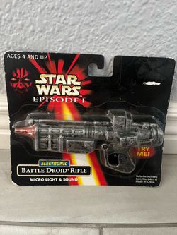 Star Wars Episode I Electronic Battle Droid Rifle