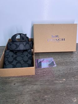 Coach Signature Belt and Wallet Gift Set