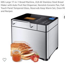 KBS Large 17 -in- 1 Bread Machine