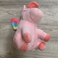 12'' Light up Unicorn Stuffed Animal Soft Plush Toy with Colorful LED Night Lights Glowing Birthday