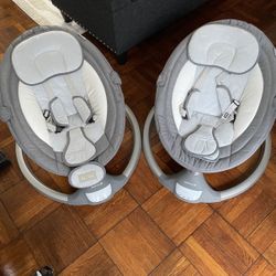 Jool Baby Nova Baby Swing – Bluetooth, Multiple Speeds – Like New (2 Available