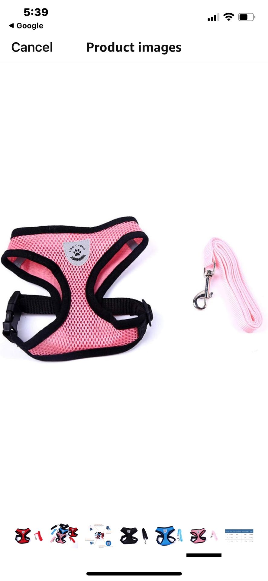 Breathable Dog Pet Safety Belt and Leash Set Air Nylon Mesh Small Dog Cat Clothes Accessories Chihuahua Puppy Vest Net-Blue_Medium Easy Control for No