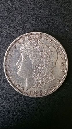1898 Morgan Silver Dollar Coin