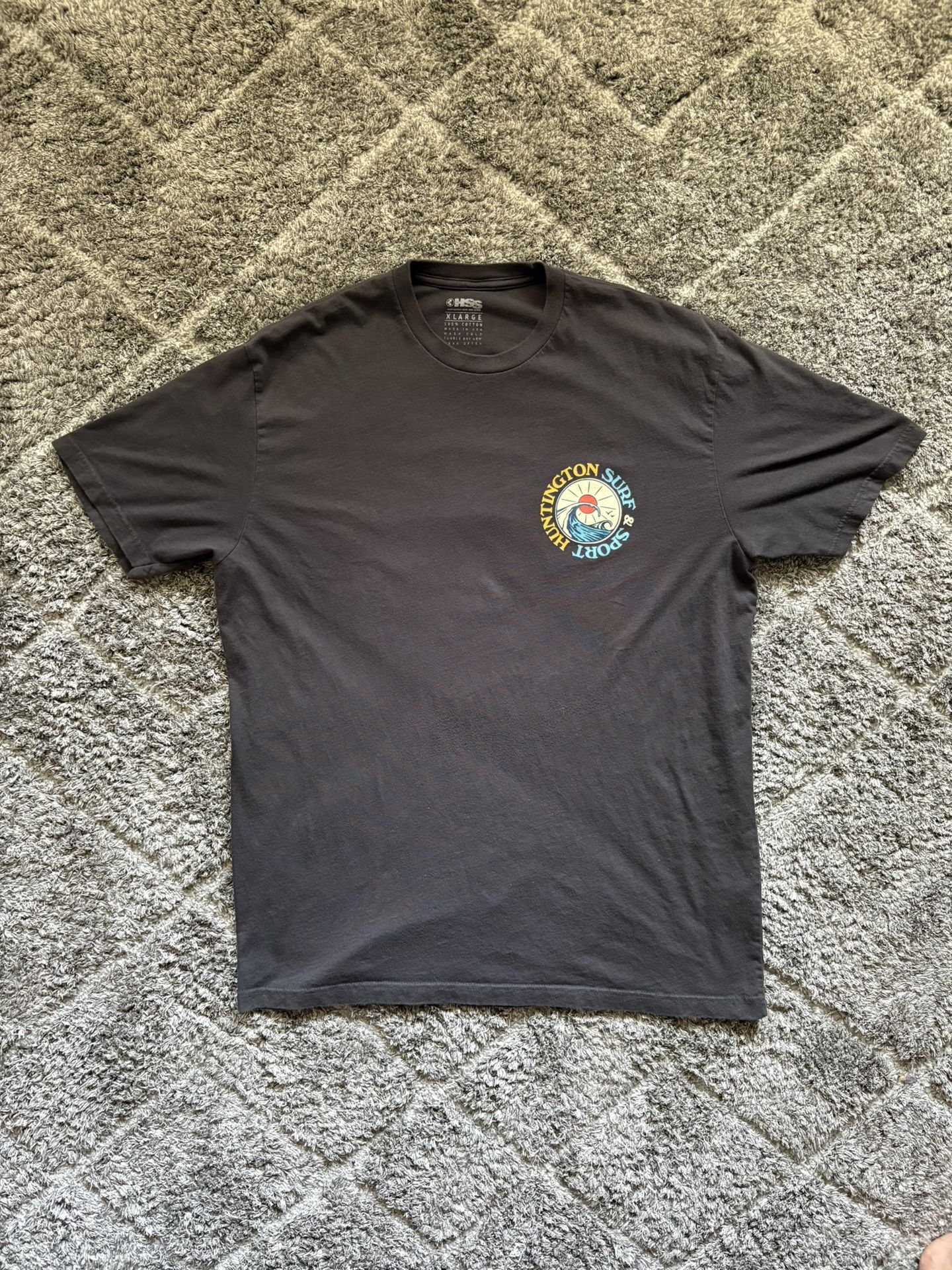 Huntington Surf & Sport black cotton shirt