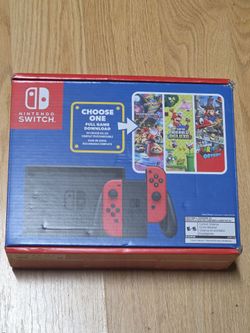 Nintendo switch mario edition
