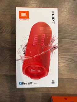 JBL Flip 7 Bluetooth Speaker Red