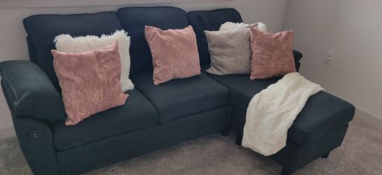 ✨Modern Dark Gray Sectional Couch✨Free Delivery!