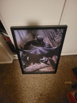Batman dark  atkhamn  night poster