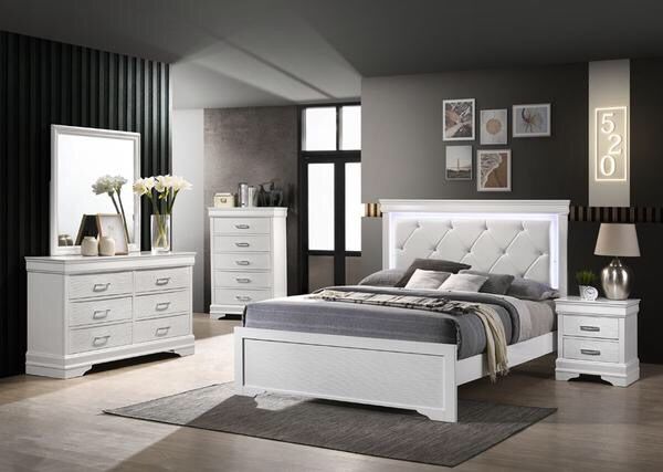 4 PCS Queen Size Bedroom Set In Offer 🔥🔥🔥